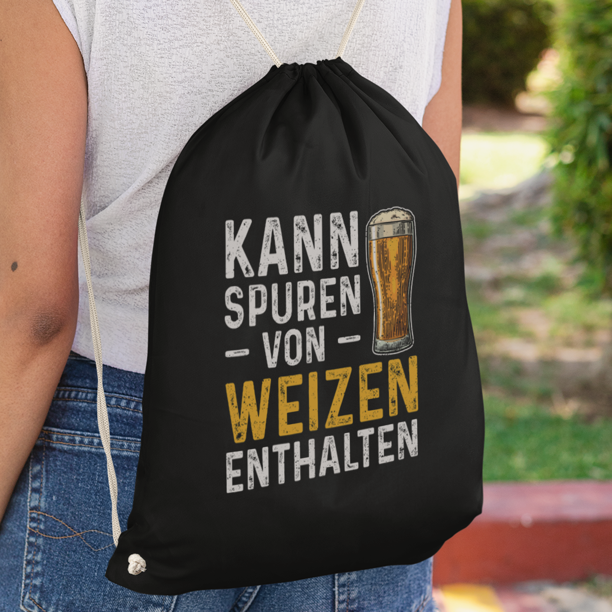 Kann Spuren Von Weizen Enthalten Turnbeutel - DESIGNSBYJNK5.COM