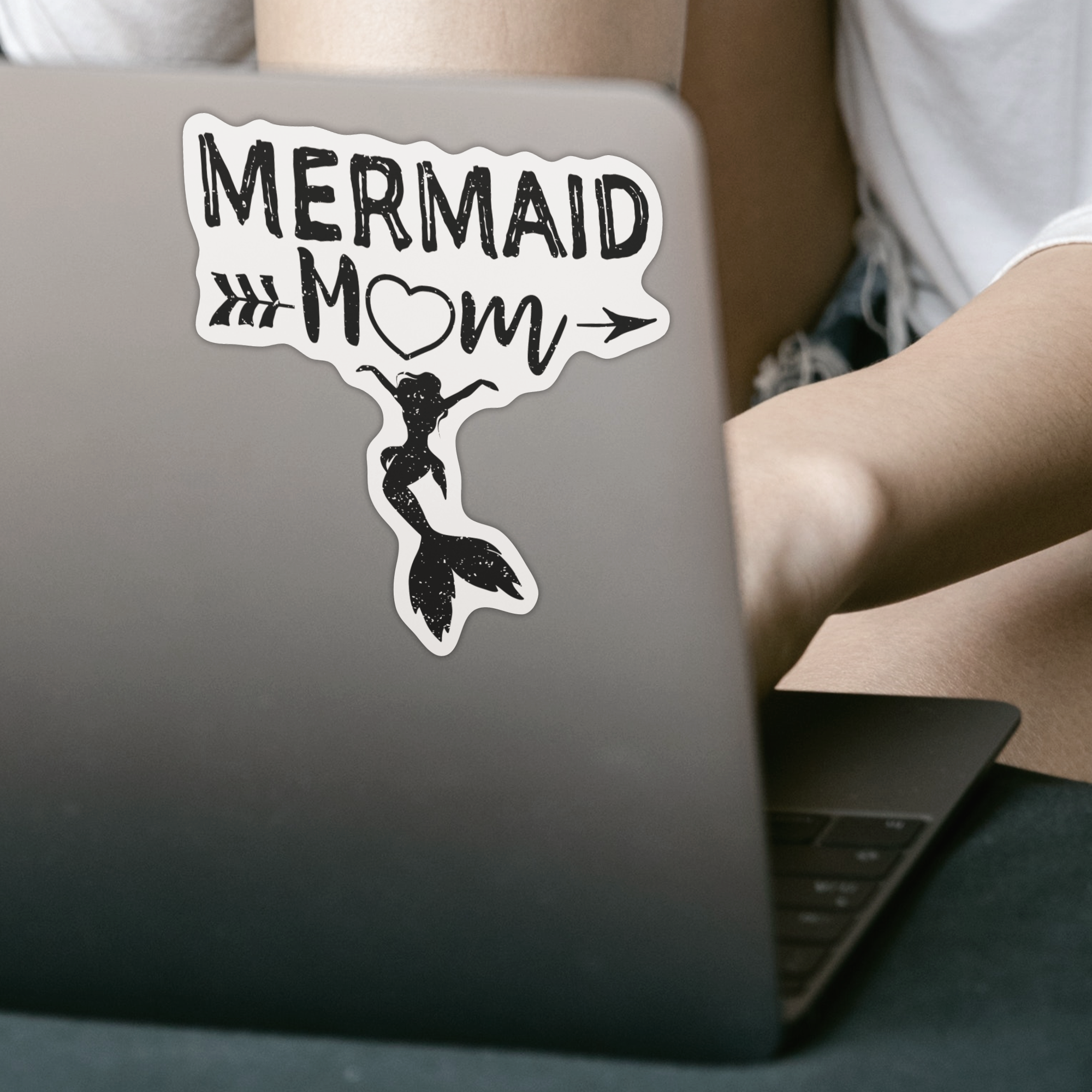 Mermaid Mom Sticker - DESIGNSBYJNK5.COM