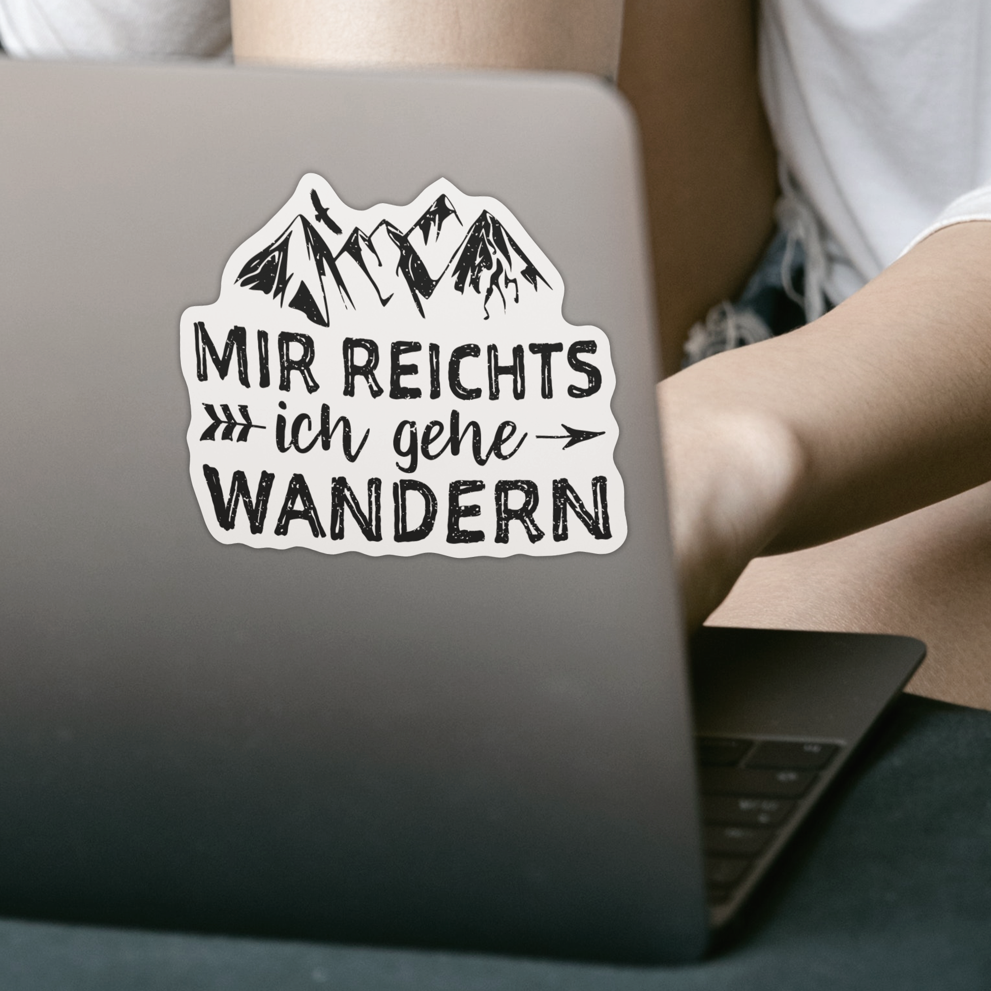Mir Reichts Ich Gehe Wandern Sticker - DESIGNSBYJNK5.COM