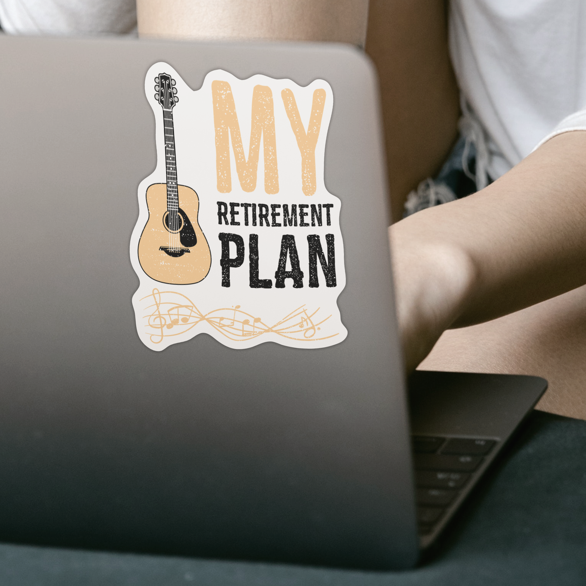 My Retirement Plan Sticker - DESIGNSBYJNK5.COM