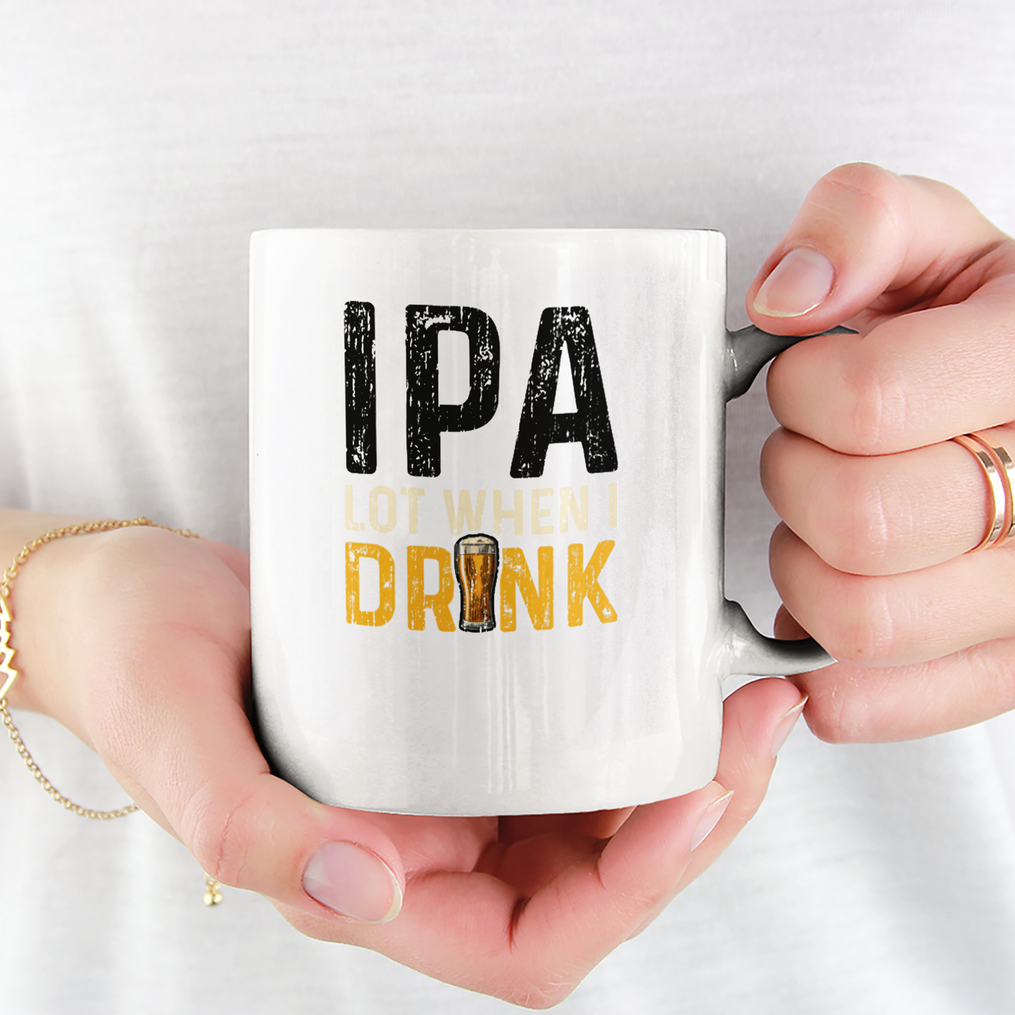 IPA Lot When I Drink Tasse - DESIGNSBYJNK5.COM