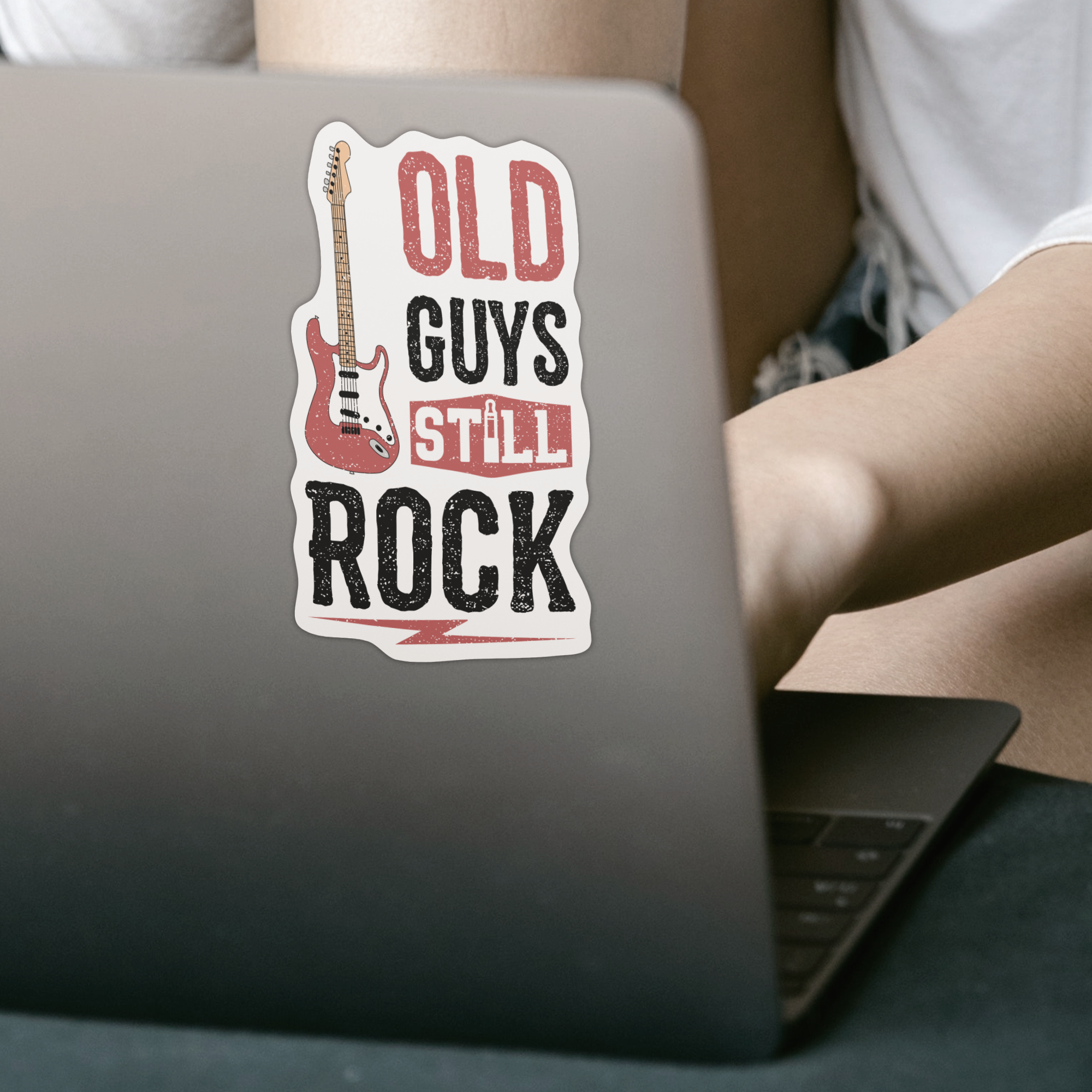 Old Guys Still Rock Sticker - DESIGNSBYJNK5.COM