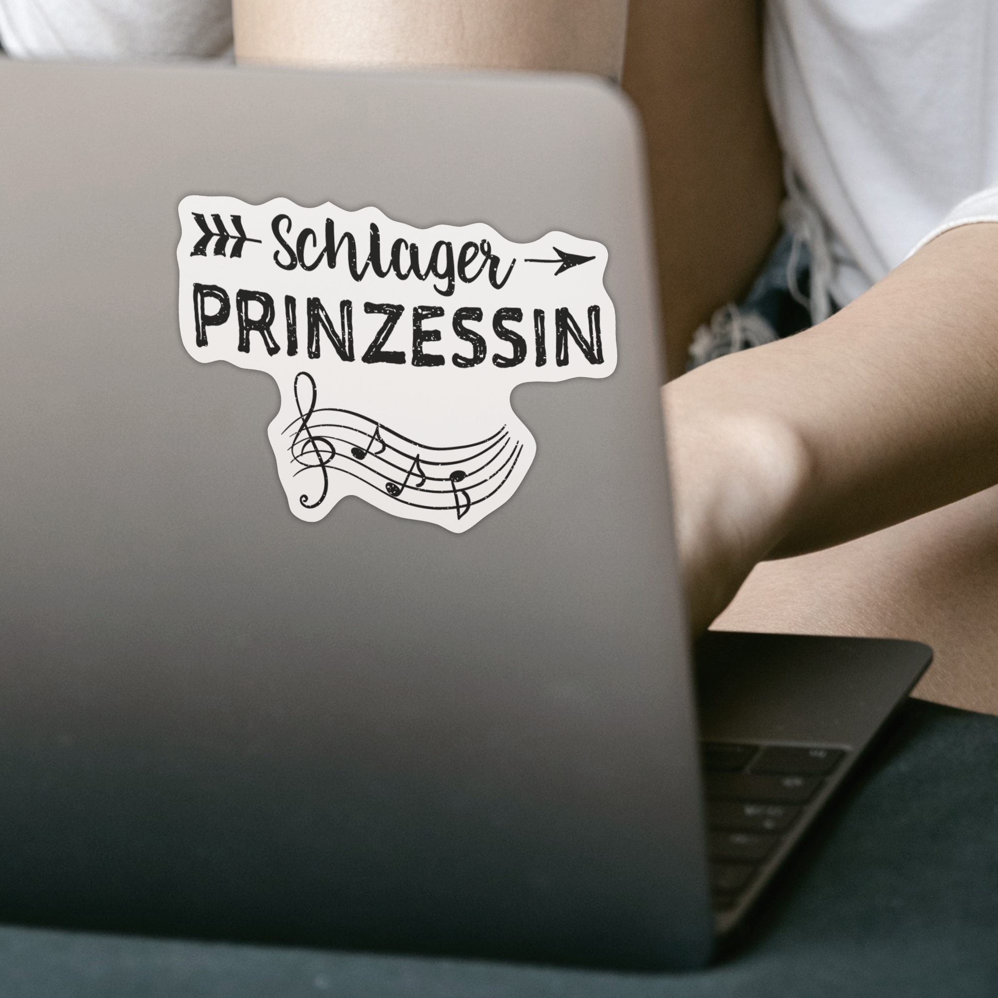 Schlager Prinzessin Sticker - DESIGNSBYJNK5.COM