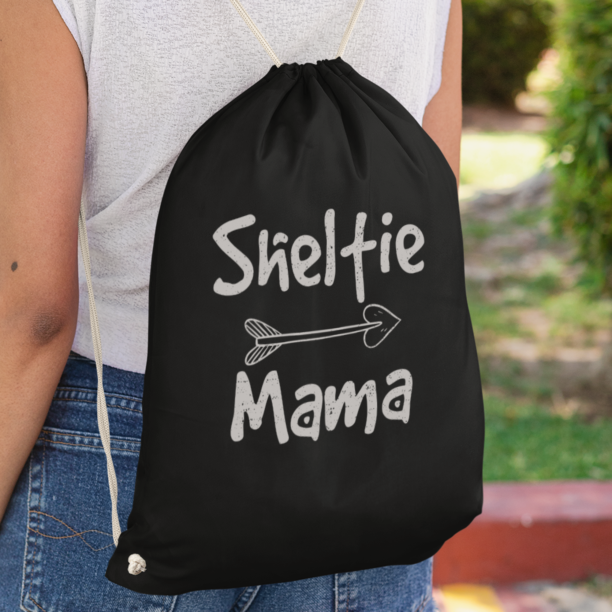 Sheltie Mama Turnbeutel - DESIGNSBYJNK5.COM
