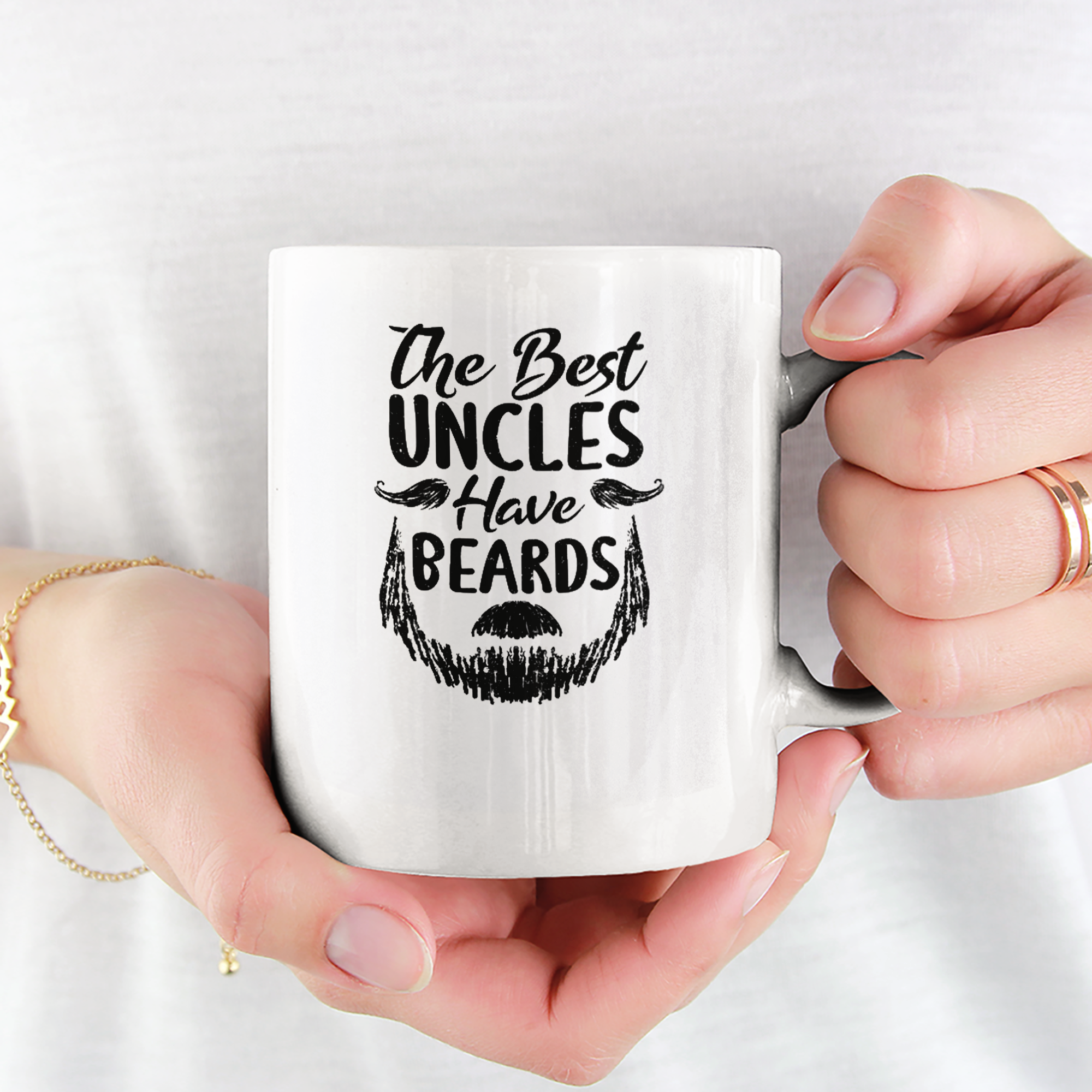 The Best Uncles Have Beards Tasse - DESIGNSBYJNK5.COM