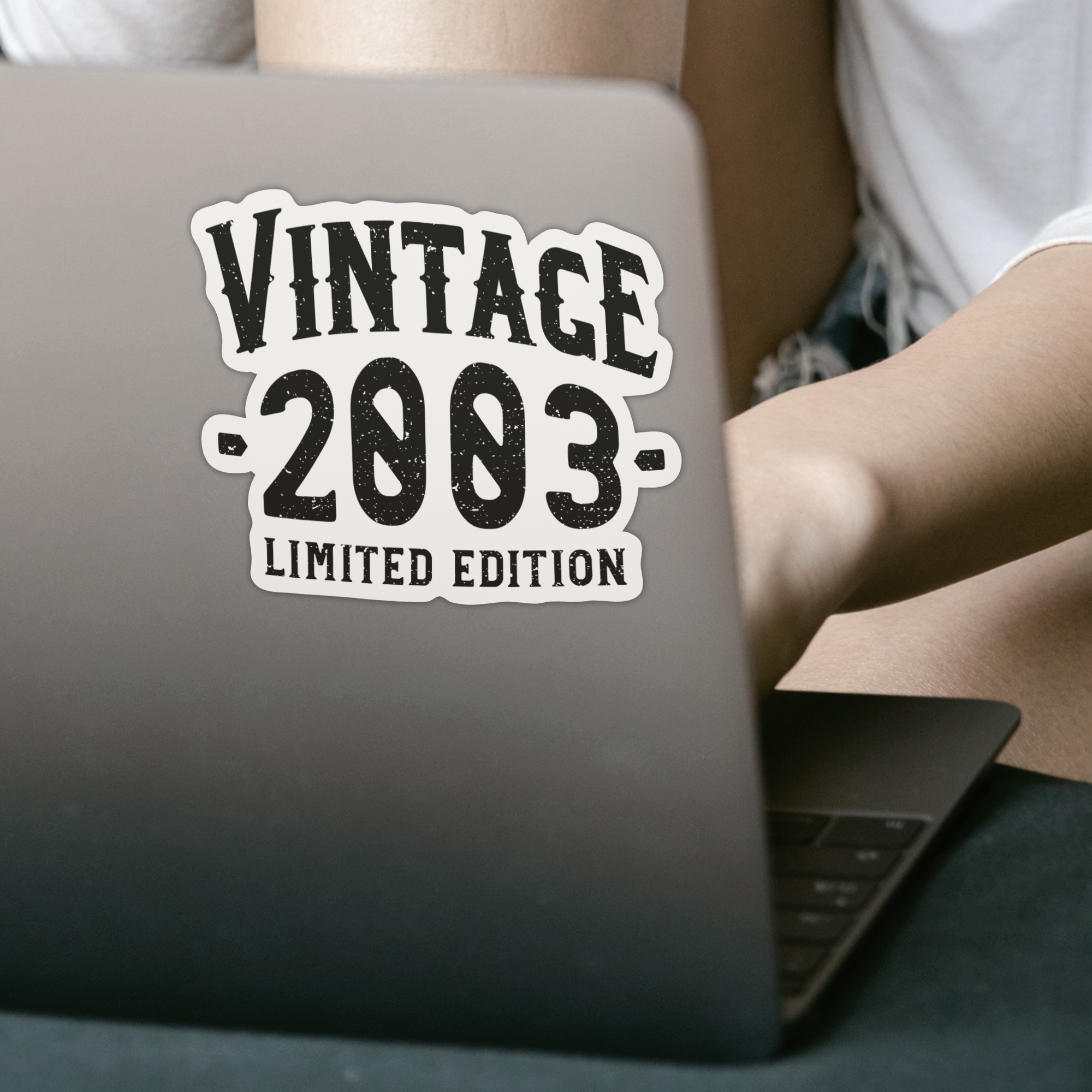 Vintage 2003 Limited Edition Sticker - DESIGNSBYJNK5.COM