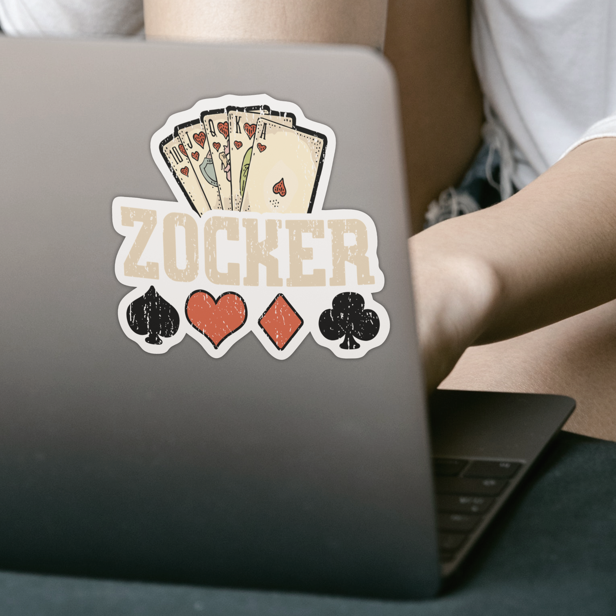 Zocker Sticker - DESIGNSBYJNK5.COM