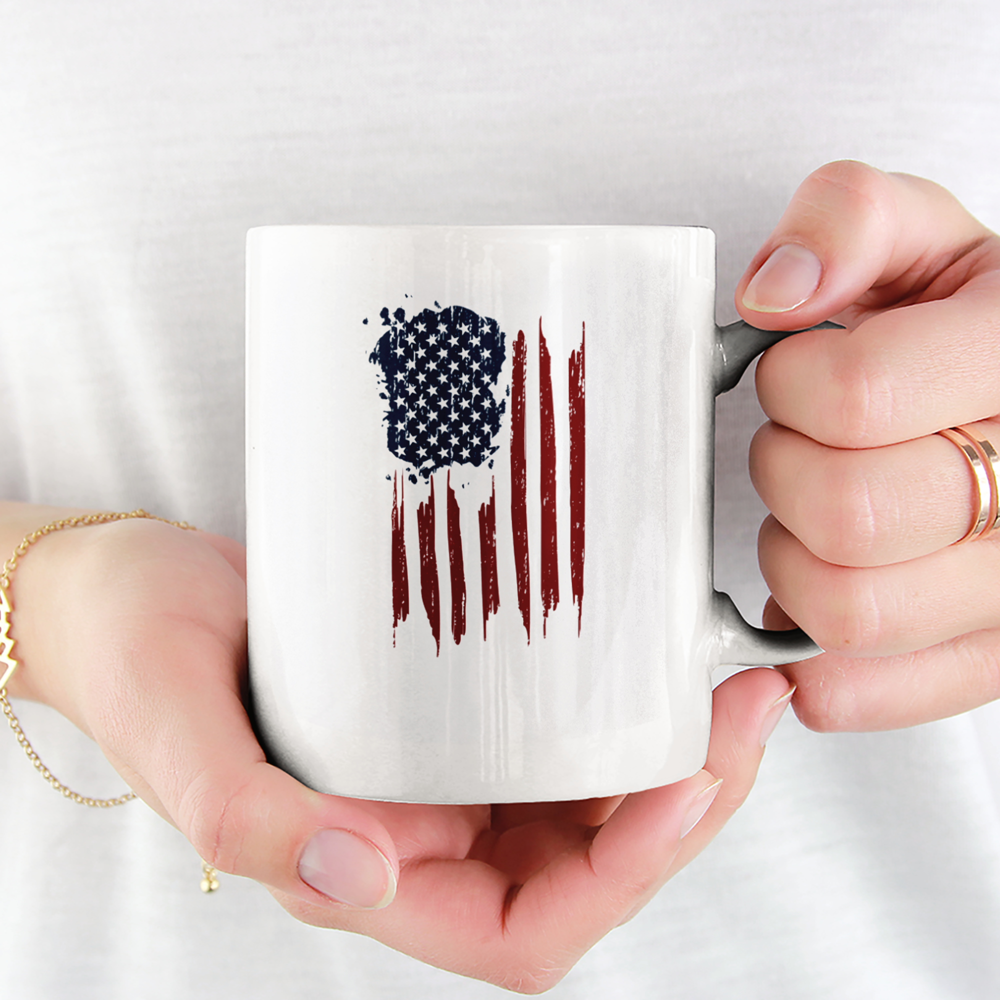 US Flag Tasse - DESIGNSBYJNK5.COM