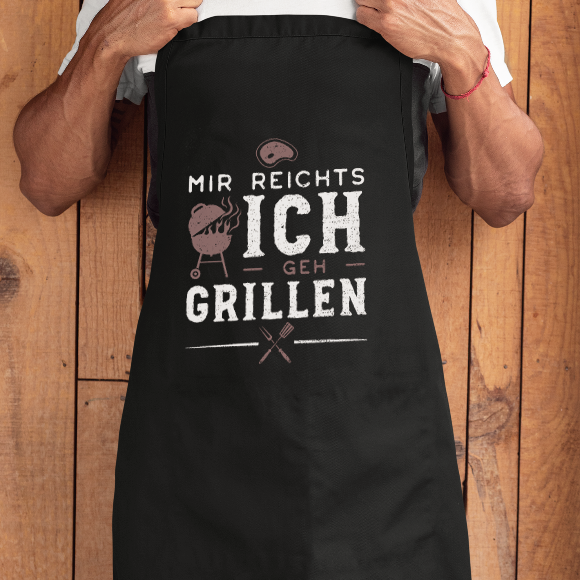 Mir Reichts Ich Geh Grillen Grillschürze - DESIGNSBYJNK5.COM