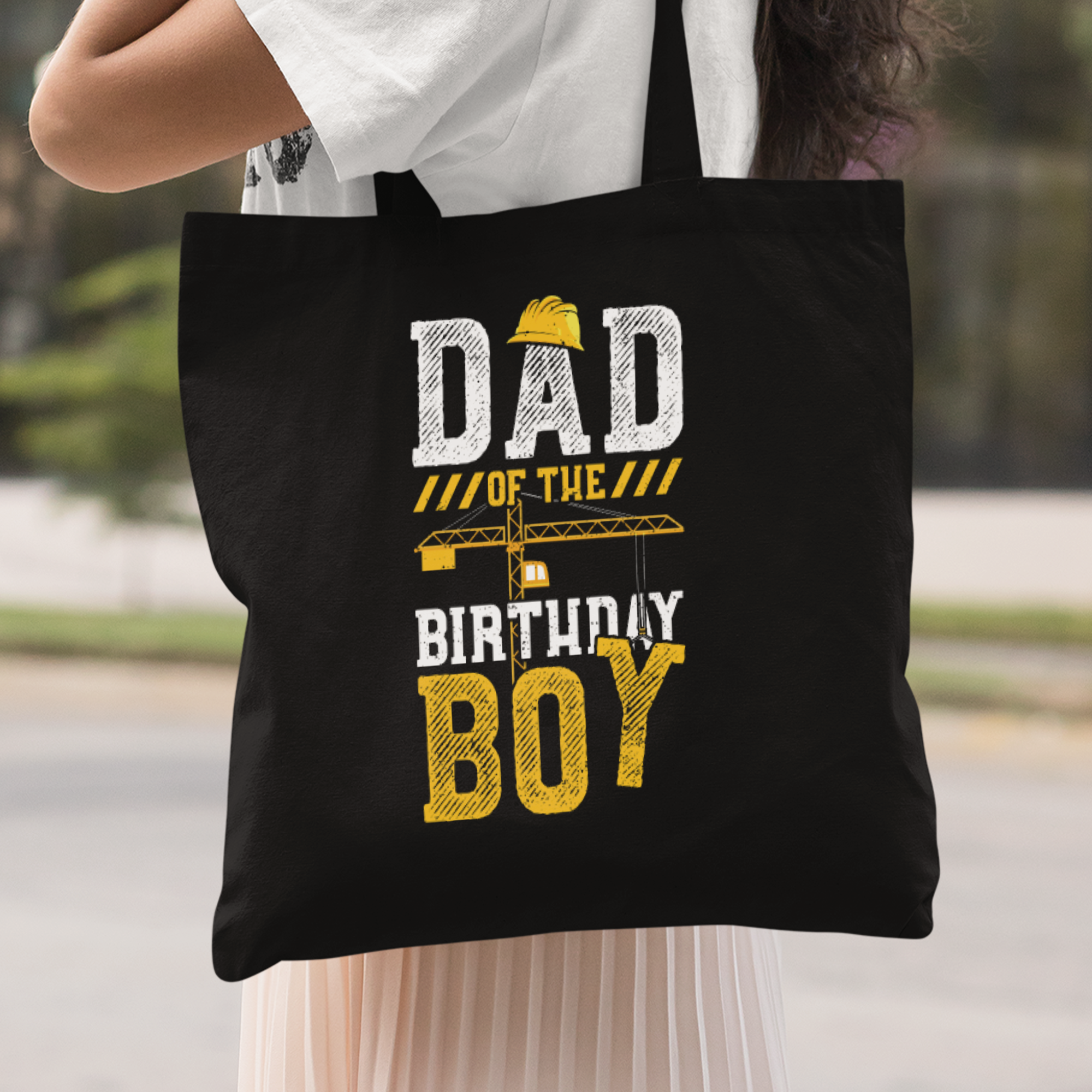 Dad Of The Birthday Boy Stoffbeutel - DESIGNSBYJNK5.COM